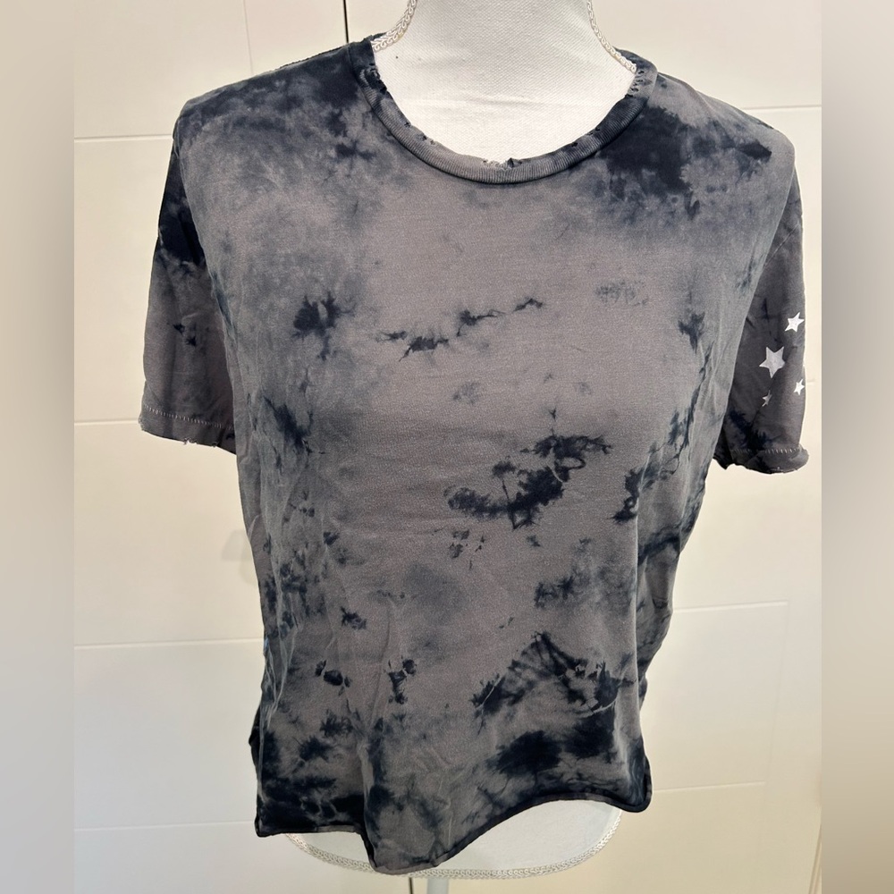 Aviator Nation x Soulcycle London Skull & Crossbones Tie-Dye T-shirt
